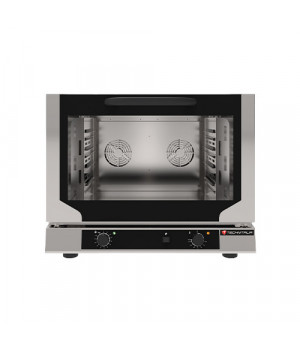 FORNO COMBINATO ELETTRICO SPACE LINE - APERTURA FRONTALE - 4 PIANI GN 1/1 600x400 - COMANDI MECCANICI