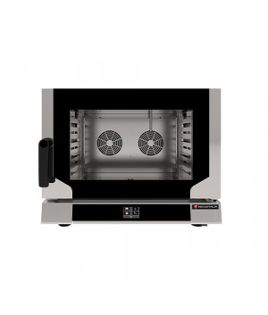 FORNO COMBINATO ELETTRICO SPACE LINE - APERTURA LATERALE - 4 PIANI GN 1/1 600x400 - COMANDI TOUCH