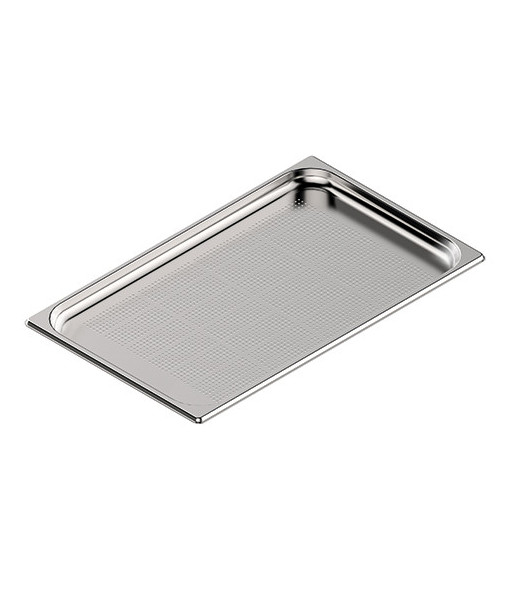 PERFORATED STEEL TRAY AISI 304 1/1 GN
