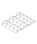5 LANES AISI 304 STEEL SHELF