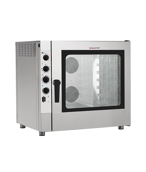 FORNO COMBINATO ELETTRICO EASY LINE - APERTURA LATERALE - 7 PIANI GN 1/1 - 600 X 400 - COMANDI MECCANICI