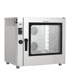 EASY LINE ELECTRIC COMBI OVEN - LATERAL OPENING - 7 LEVELS 1/1 GN - 600 X 400 - TOUCHSCREEN CONTROLS