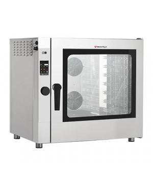 FORNO COMBINATO ELETTRICO EASY LINE - APERTURA LATERALE - 7 PIANI GN 1/1 - 600 X 400 - COMANDI TOUCH