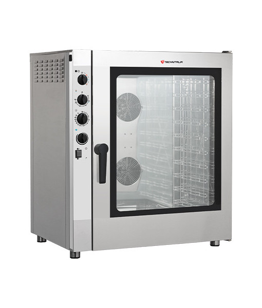 FORNO COMBINATO ELETTRICO EASY LINE - APERTURA LATERALE - 10 PIANI GN 1/1 - 600 X 400 - COMANDI MECCANICI