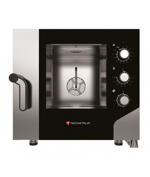 FORNO COMBINATO ELETTRICO OPIUM LINE - APERTURA LATERALE - 5 PIANI GN 1/1 - COMANDI MECCANICI