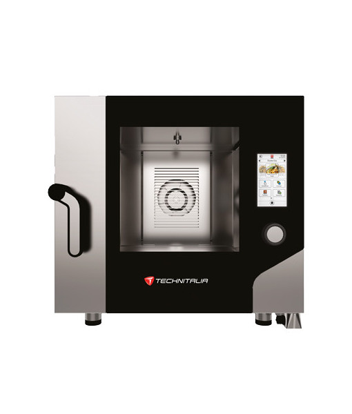 FORNO COMBINATO ELETTRICO OPIUM LINE - APERTURA LATERALE - 5 PIANI GN 1/1 - COMANDI TOUCH