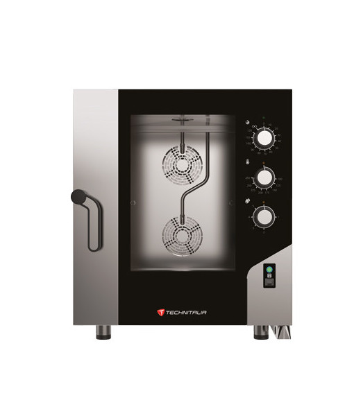 FORNO COMBINATO ELETTRICO OPIUM LINE - APERTURA LATERALE - 7 PIANI GN 1/1 - COMANDI MECCANICI FORNO COMBINATO ELETTRICO OPIUM LINE - APERTURA LATERALE - 7 PIANI GN 1/1 - COMANDI MECCANICI