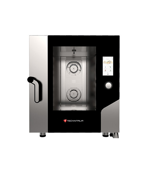 ELEKTRO-KOMBINATIONSOFEN OPIUM LINE - SEITLICHE ÖFFNUNG – 7 EBENEN GN 1/1 - TOUCH-STEUERUNG