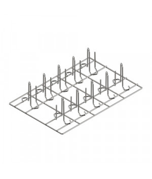 GRIGLIA IN ACCIAIO AISI 304 GN 1/1 PER COTTURA 8 POLLO VERTICALE