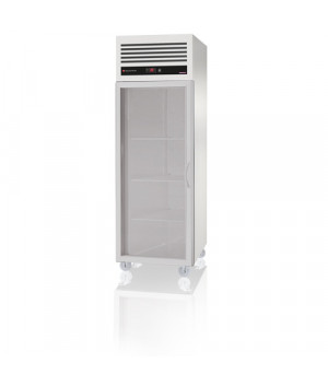 REFRIGERATED GLASS CABINET - ESSENTIAL - GASTRO GN 1/2 - 1 DOOR - POSITIVE COLD - 700L