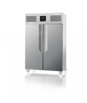 ARMADI REFRIGERATI – HYBRID - ACCIAIO INOSSIDABILE - 2 PORTE - POSITIVO FREDDO - 1400L