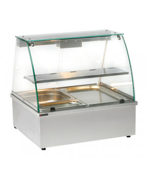 VITRINE BAINS-MARIE 2 GN 1/1
