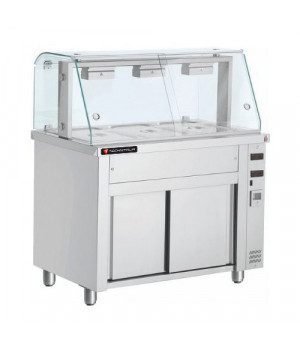 VITRINE BAINS-MARIE 3 GN...