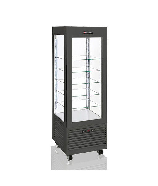 PANORAMAVITRINEN – FUTURE - SCHWARZE FARBE - PLUSKÜHLUNG - 360L