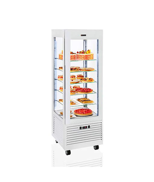 VETRINE PANORAMICHE – FUTURE - COLORE BIANCO - NEGATIVO FREDDO - 360L