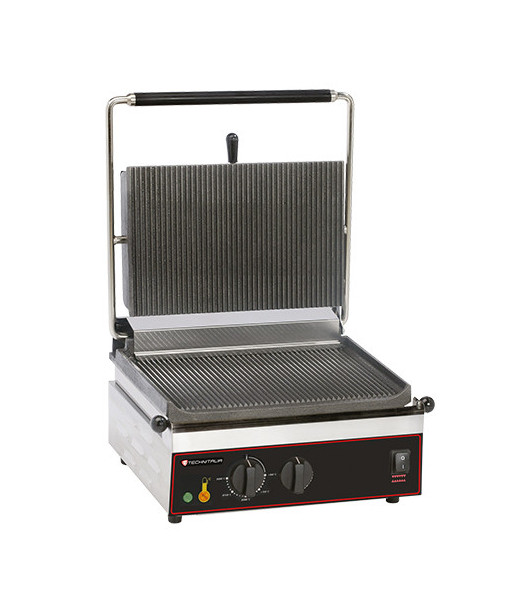 PANINI GRILL - SINGLE - GROOVED / GROOVED