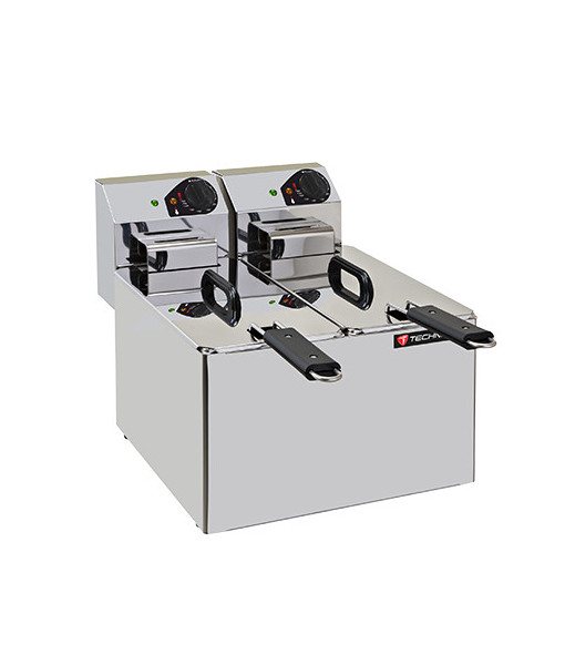 FRITEUSE DE TABLE ÉLECTRIQUE - SANS VIDANGE - DOUBLE