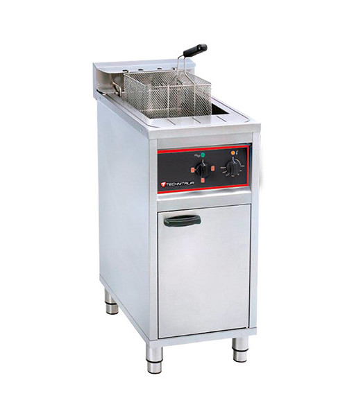 LARGE VOLUME ELECTRIC FRYER - ON CASE - 1 TANK - 16 L