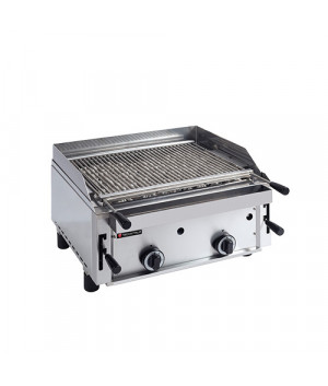 CHARCOAL GRILL - 13.6kW - 2 BURNERS - GAS