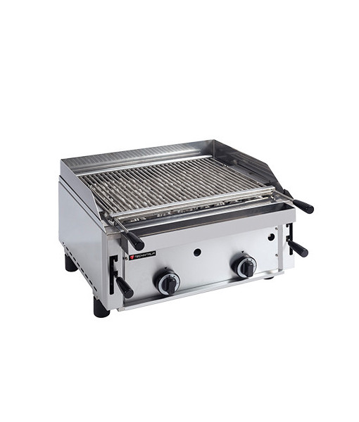 GRILL CHARCOAL - 13,6 kW - 2 BRÛLEURS - GAZ