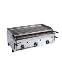 GRILL CHARCOAL - 20,4 kW - 3 BRÛLEURS - GAZ