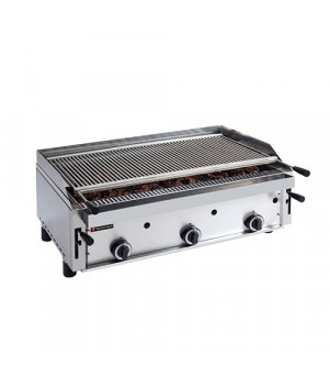 CHARCOAL GRILL - 20.4kW - 3 BURNERS - GAS
