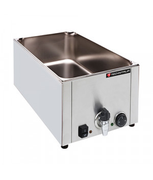 BAIN-MARIE - GN CONTAINERS - WITH DRAIN - 1.5 kW