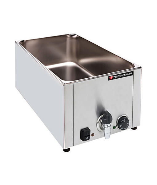 BAIN-MARIE - GN-BEHÄLTER - MIT ABLAUF - 1,5 kW