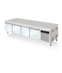 BASI REFRIGERATE – POSITIVO FREDDO - PROFONDITÀ 700 MM - APPOGGIATO A 4 PORTE - 550L