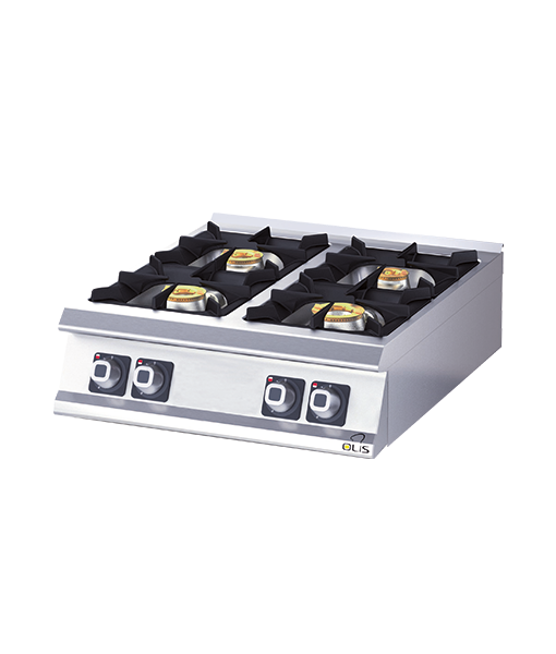 GAS PLATE - 4 BURNER - 22,4 kW