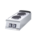 ELECTRIC PLATES - 2 ROUND HOB - 5.2 kW