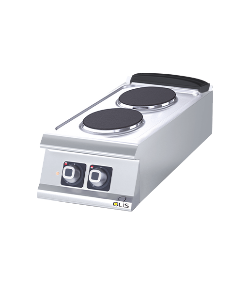 ELECTRIC PLATES - 2 ROUND HOB - 5.2 kW